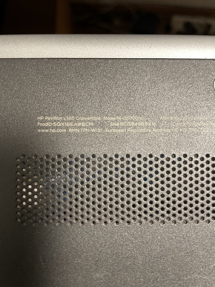 HP Pavilion X360 14 — po servisu