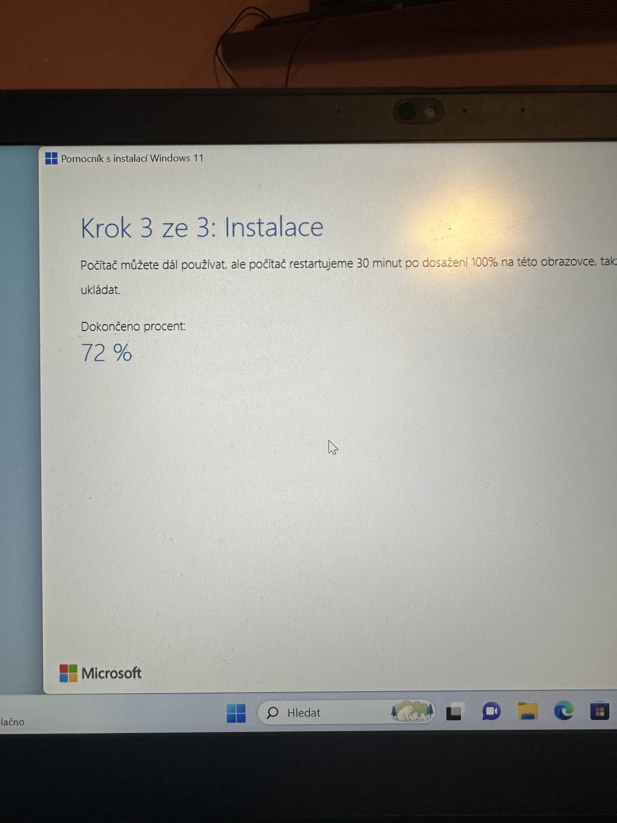 Lenovo ThinkPad T14 GEN1 — vyřešený Windows Update