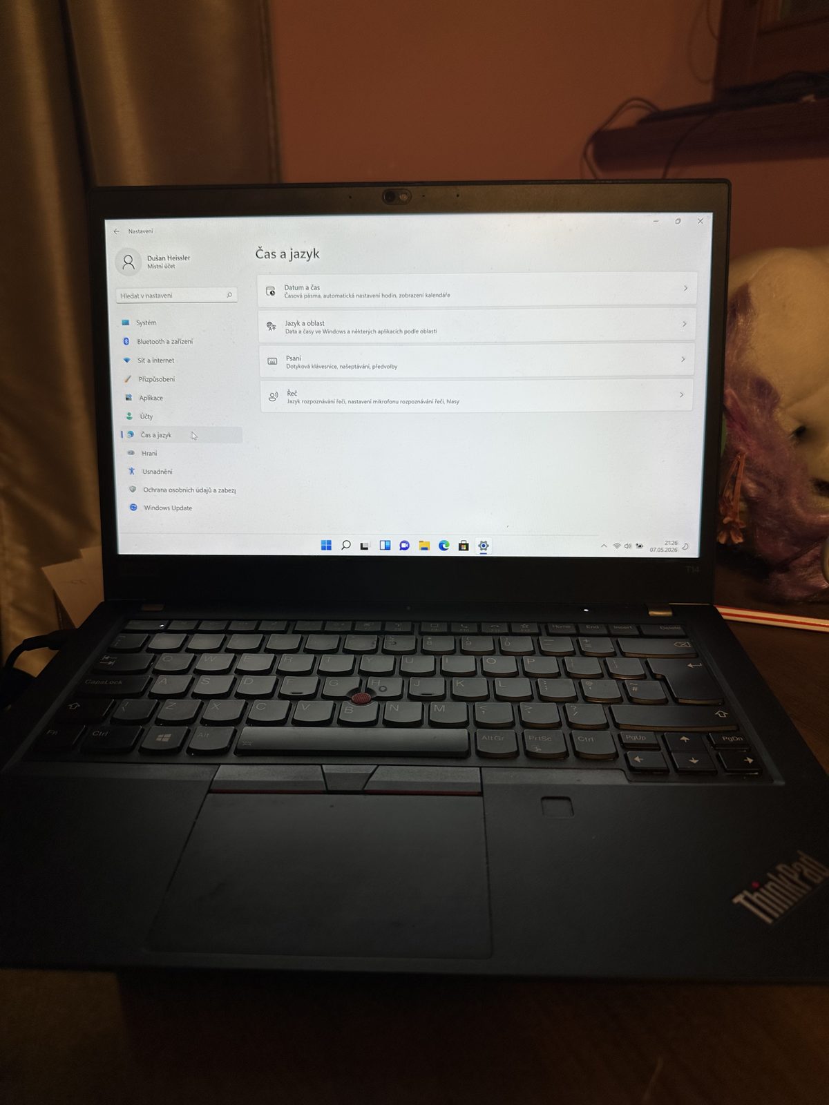 Lenovo ThinkPad T14 GEN1 — hotový systém
