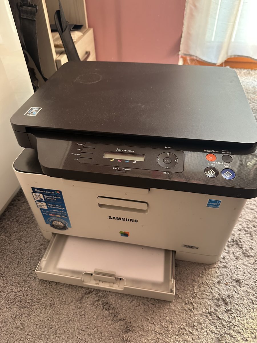 Samsung Xpress C480W — barevná laserová tiskárna