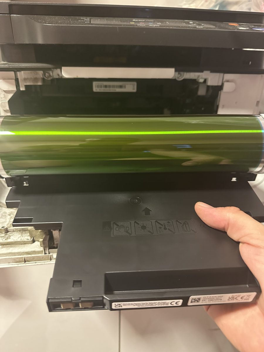 Samsung Xpress C480W — nová zobrazovací jednotka s fotoválcem